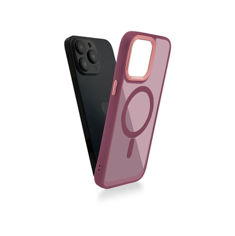 Etui MAGMAT MAGSAFE do Apple iPhone 15 PRO bordo