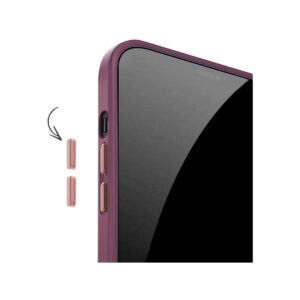 Etui MAGMAT MAGSAFE do Apple iPhone 15+ bordo