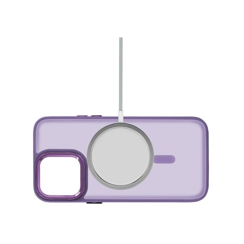 Etui MAGMAT MAGSAFE do Apple iPhone 15+ fioletowy