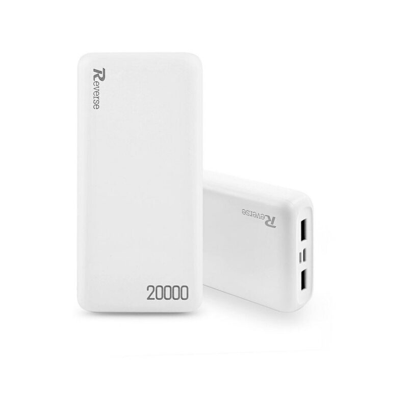Powerbank REVERSE PBR-183 20 000 mAh biały