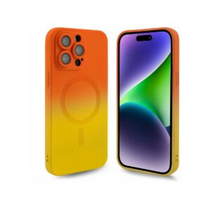 Etui OMBRE MAGSAFE do Apple iPhone 11 PRO pomarańczowy