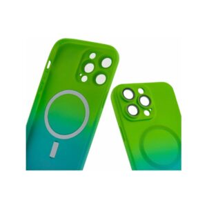 Etui OMBRE MAGSAFE do Apple iPhone 14+ zielony