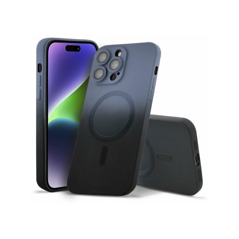 Etui OMBRE MAGSAFE do Apple iPhone 15 szary