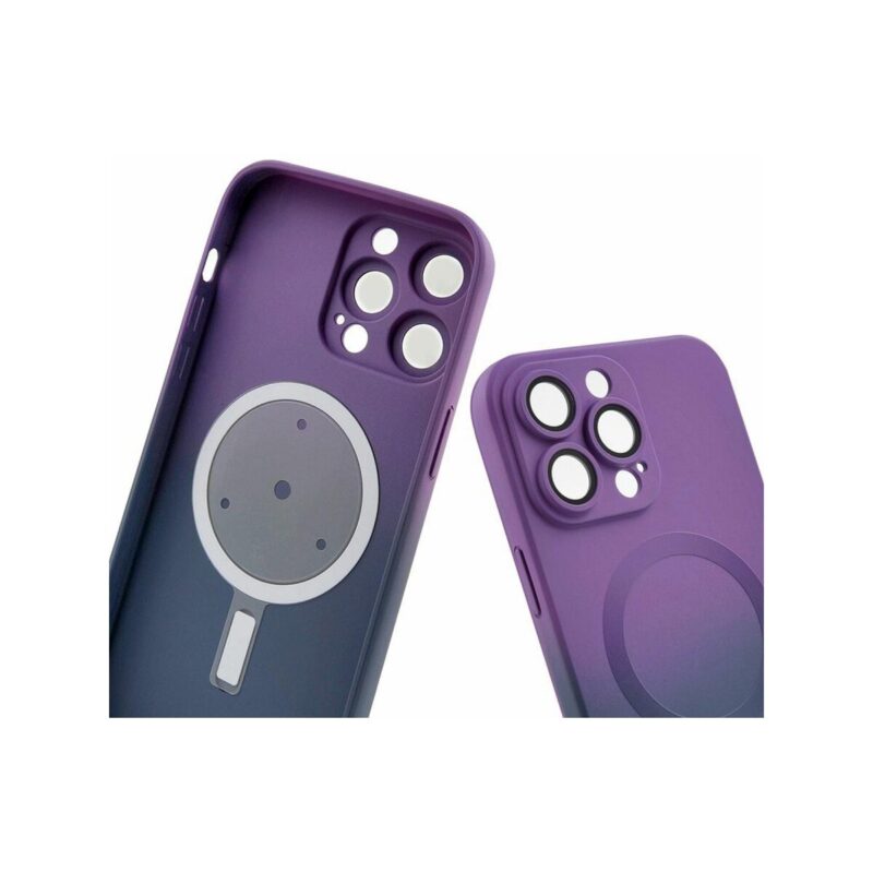 Etui OMBRE MAGSAFE do Apple iPhone 15 PRO MAX fioletowy