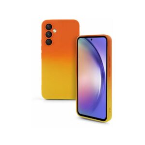 Etui OMBRE do Samsung A24 4G pomarańczowy