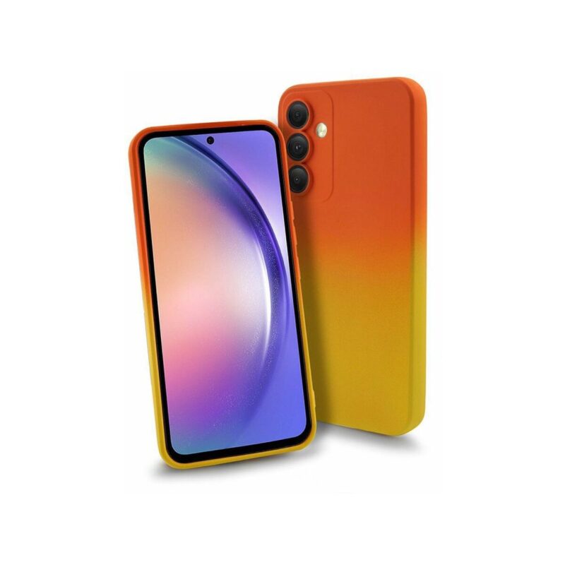 Etui OMBRE do Samsung M13 4G pomarańczowy