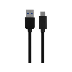 Kabel REVERSE 10GB/s, 3A, USB 3.2/Type-C gen 2, 1.5m czarny BAG