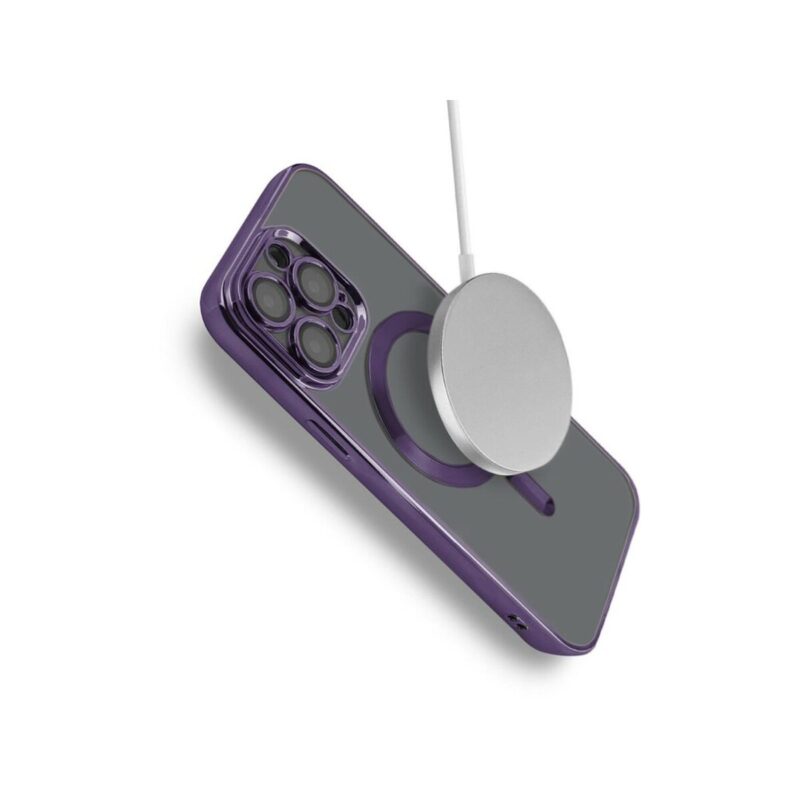 Etui MAGSHINE MAGSAFE do Apple iPhone 12 PRO fioletowy