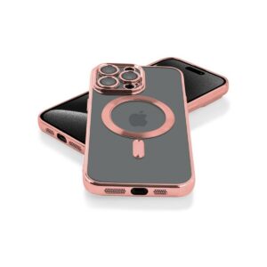 Etui MAGSHINE MAGSAFE do Apple iPhone 12 PRO różowy