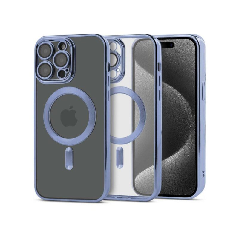 Etui MAGSHINE MAGSAFE do Apple iPhone 12 PRO MAX niebieski