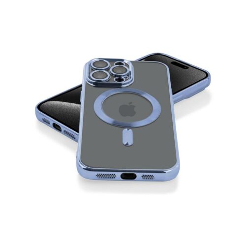 Etui MAGSHINE MAGSAFE do Apple iPhone 13 niebieski