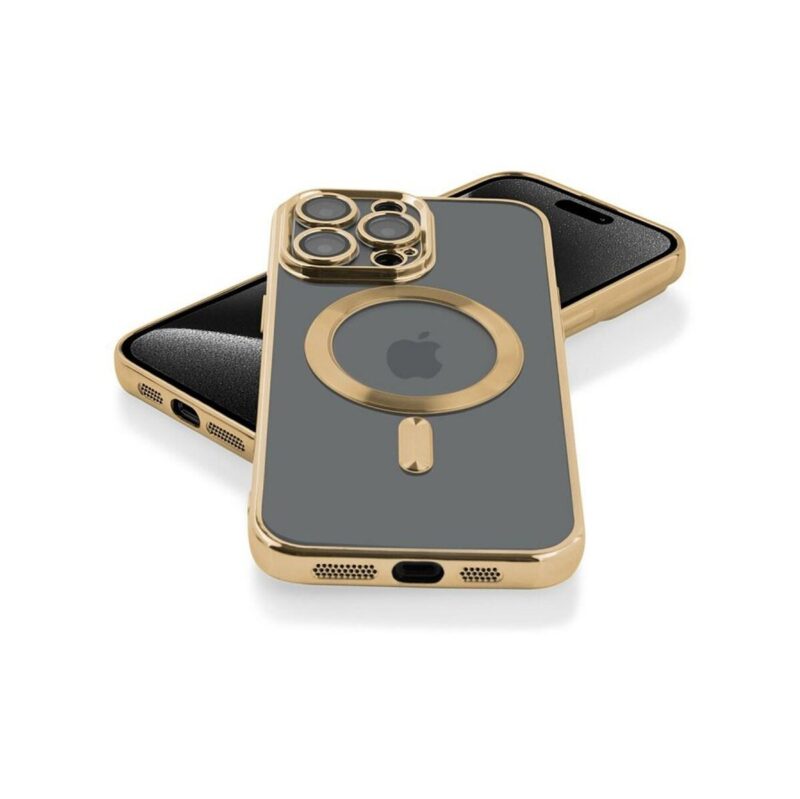 Etui MAGSHINE MAGSAFE do Apple iPhone 13 złoty