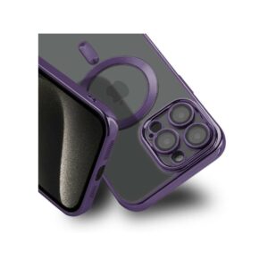 Etui MAGSHINE MAGSAFE do Apple iPhone 15 PRO MAX fioletowy