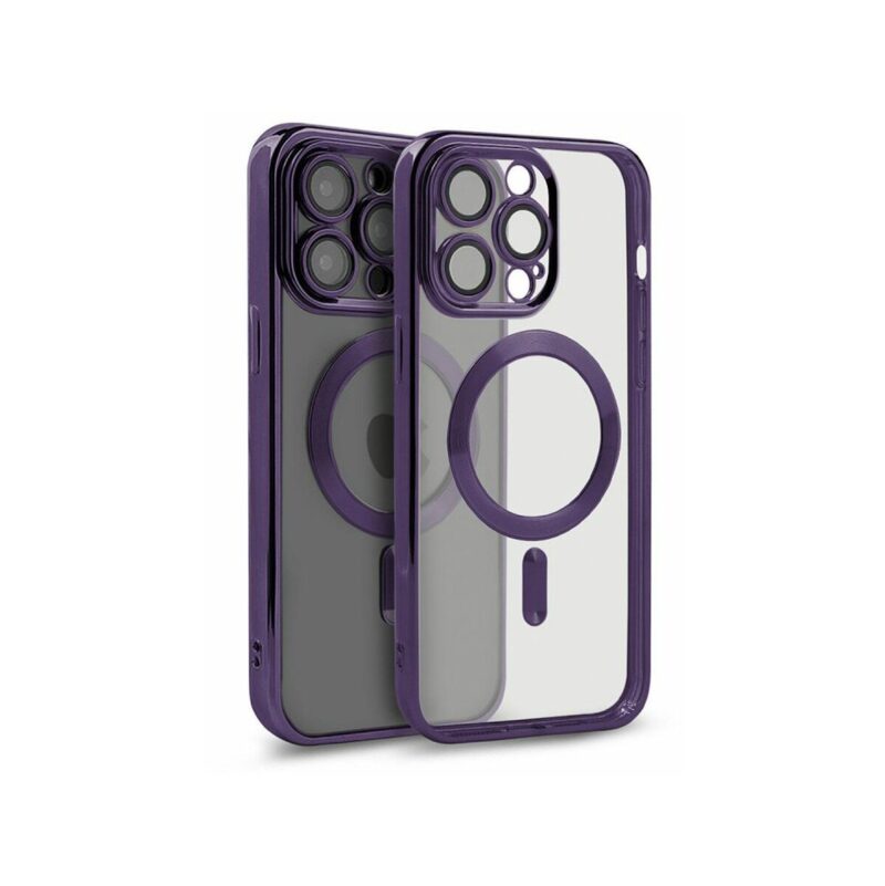 Etui MAGSHINE MAGSAFE do Apple iPhone 15 PRO MAX fioletowy