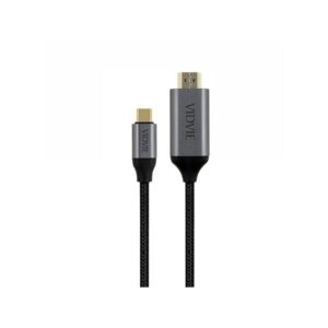 Kabel VIDVIE HD01 Type-C/HDMI 2m szary