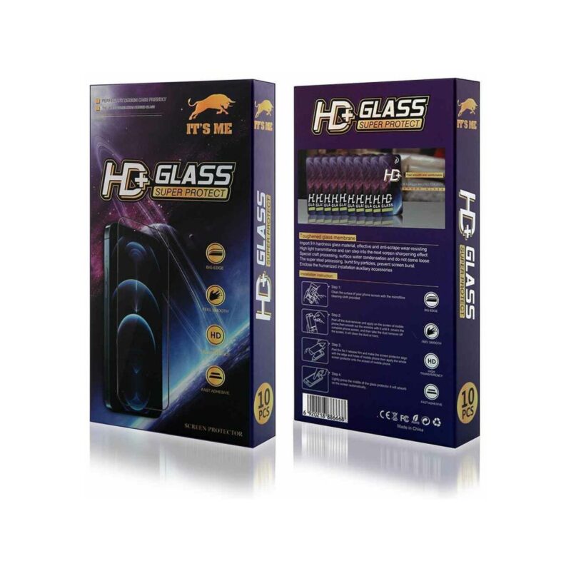 Szkło hartowane HD+ do Apple iPhone 14 PRO MAX PUDEŁKO 10szt.