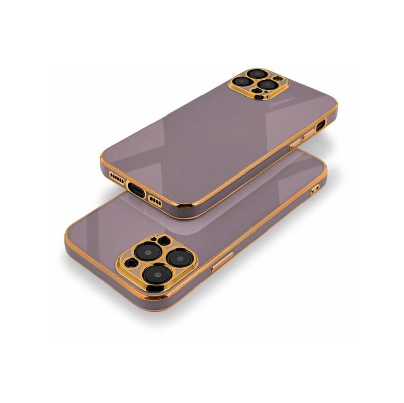 Etui GLAMOUR do Apple iPhone 12 fioletowy