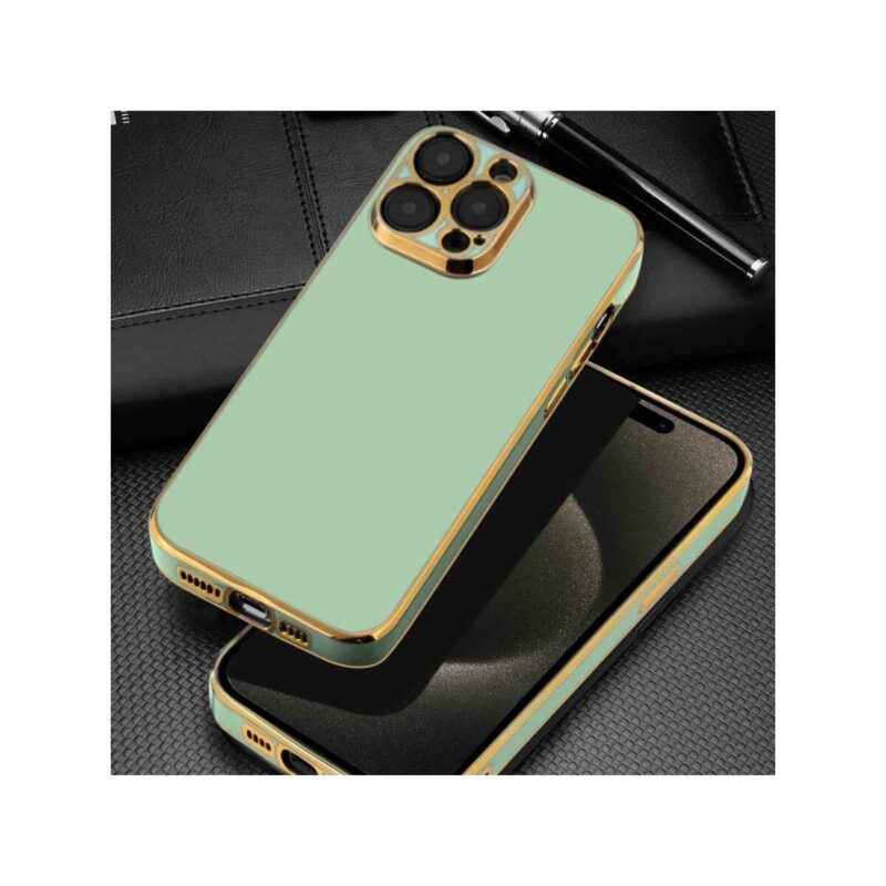 Etui GLAMOUR do Apple iPhone 13 PRO miętowy