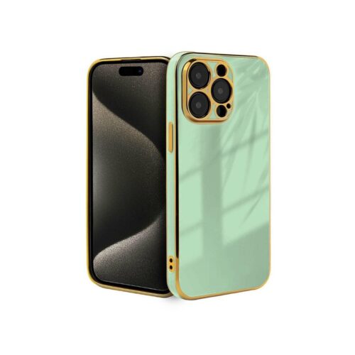 Etui GLAMOUR do Apple iPhone 14 PRO MAX miętowy