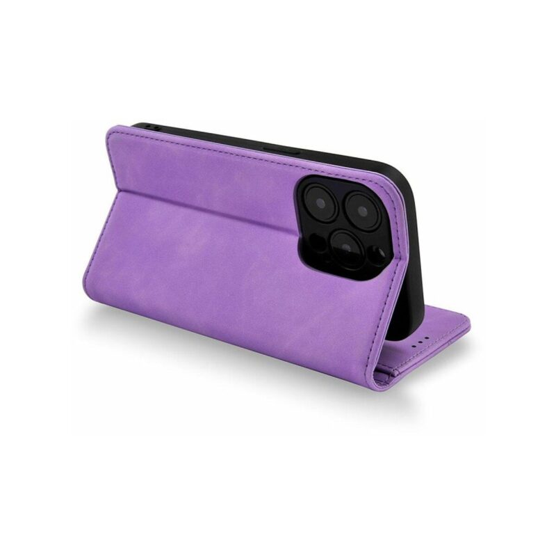 Kabura PRIME BOOK do Apple iPhone 15 PRO MAX fioletowy