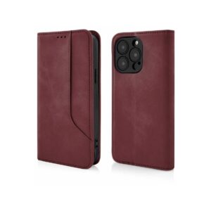 Kabura PRIME BOOK do Apple iPhone 15 PRO bordo