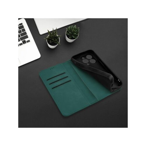 Kabura PRIME BOOK do Apple iPhone 15+ zielony