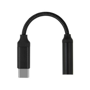 Adapter REVERSE Type C/Jack 3.5mm czarny BAG