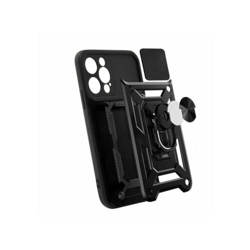 Etui SLIDE RING do Motorola MOTO G73 czarny