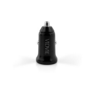 Ładowarka samochodowa VIDVIE CC532 1xUSB + 1xType C 30W czarny