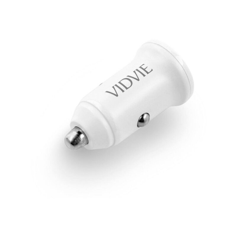 Ładowarka samochodowa VIDVIE CC532 1xUSB + 1xType C 30W biały