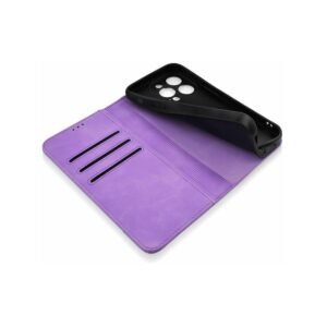 Kabura PRIME BOOK do Samsung A55 fioletowy