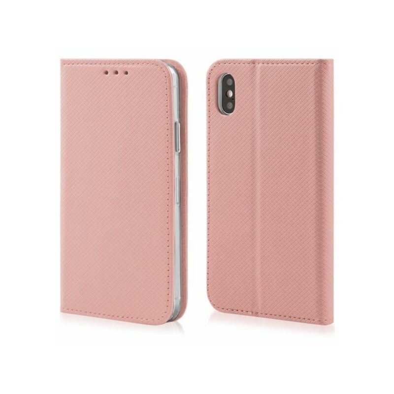 Kabura MAGNET BOOK do Samsung A03S złoty róż