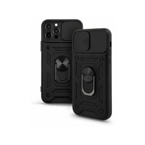 Etui SLIDE RING do Apple iPhone 15 PRO czarny