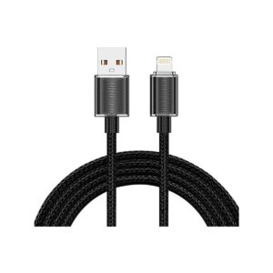 Kabel VIDVIE CB4024 USB/iPhone 3A, 1.2m czarny