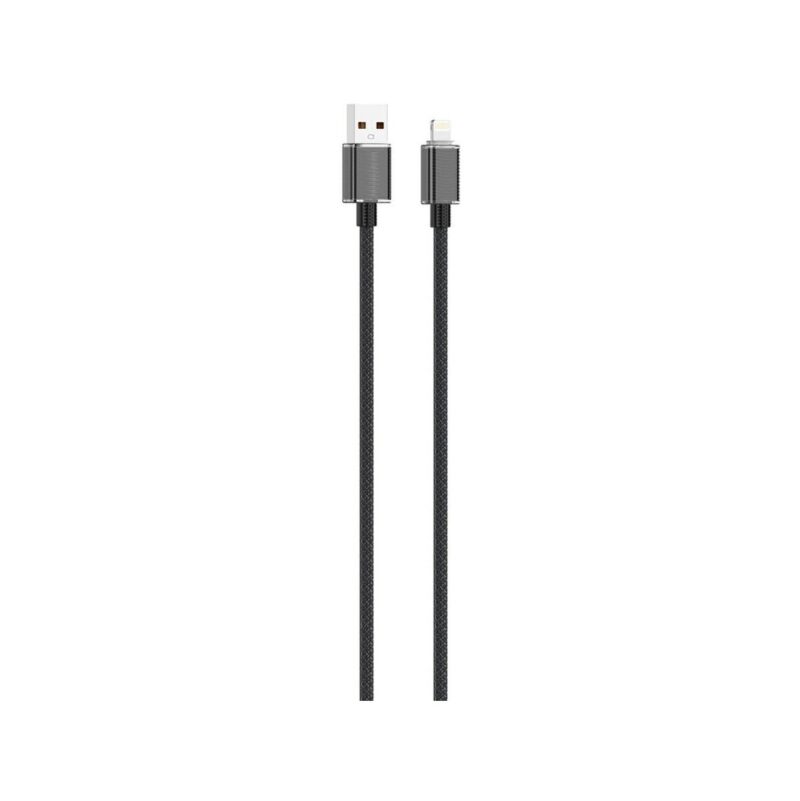 Kabel VIDVIE CB4024 USB/iPhone 3A, 1.2m czarny