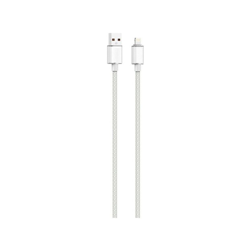 228476-large-default-kabel-vidvie-cb4024-usbiphone-3a-1-2m-bialy Kabel VIDVIE CB4024 USB/iPhone 3A, 1.2m biały