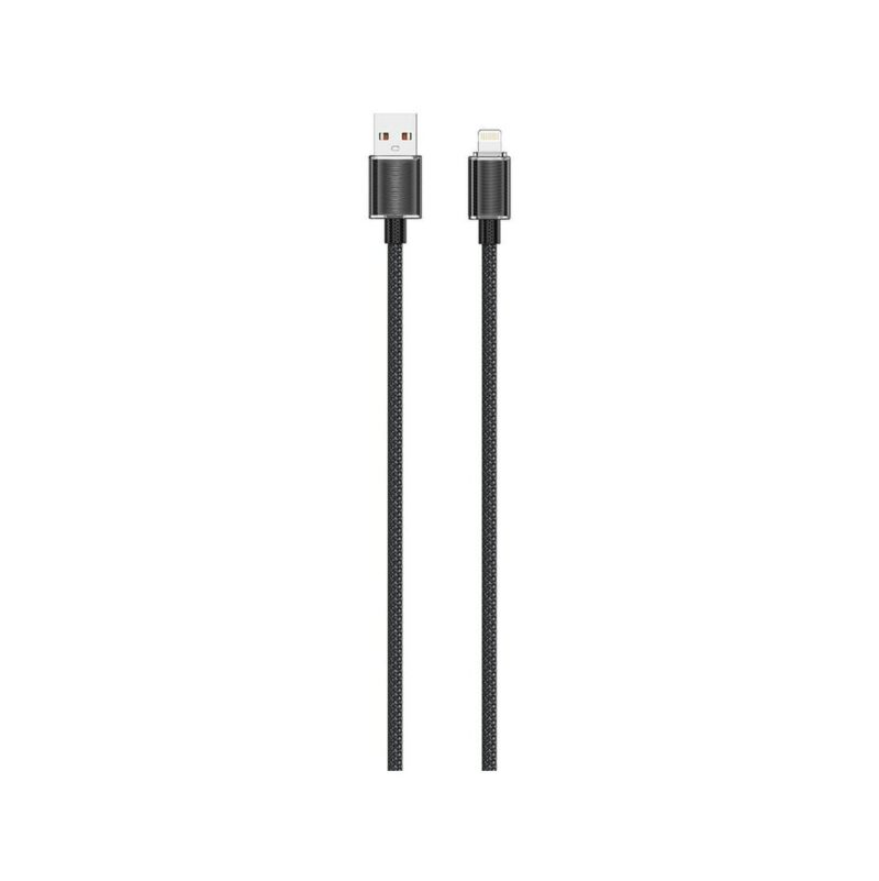 Kabel VIDVIE CB4024 USB/iPhone 3A, 1.2m czarny
