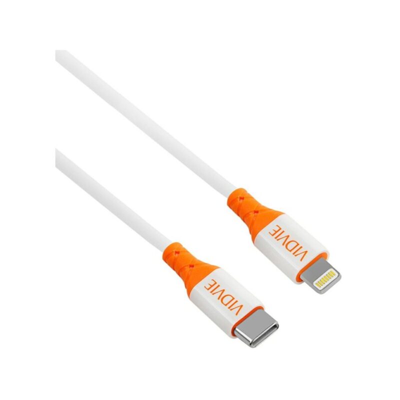 Kabel VIDVIE CB4014 Type C/iPhone 3A, 1m biały