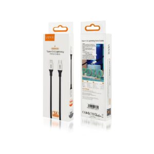 Kabel VIDVIE CB4014 Type C/iPhone 3A, 1m czarny