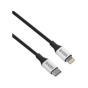 Kabel VIDVIE CB4014 Type C/iPhone 3A, 1m czarny