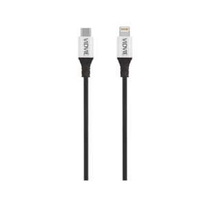 Kabel VIDVIE CB4014 Type C/iPhone 3A, 1m czarny