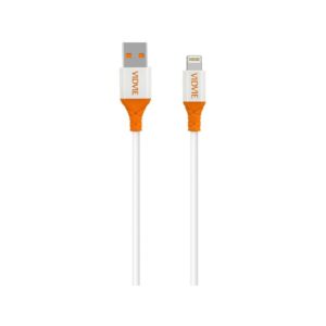 Kabel VIDVIE CB4014 USB/iPhone 2.4A, 1m biały