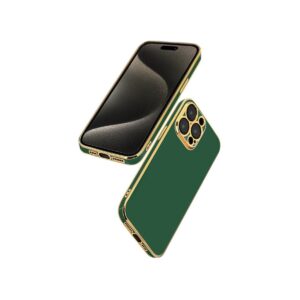 Etui GLAMOUR do Apple iPhone 12 zielony