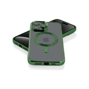 Etui MAGSHINE MAGSAFE do Apple iPhone 12 zielony