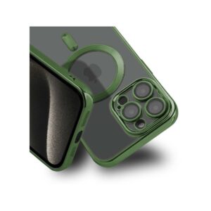 Etui MAGSHINE MAGSAFE do Apple iPhone 12 zielony