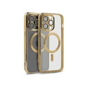 Etui MAGSHINE MAGSAFE do Apple iPhone 15 PRO MAX złoty