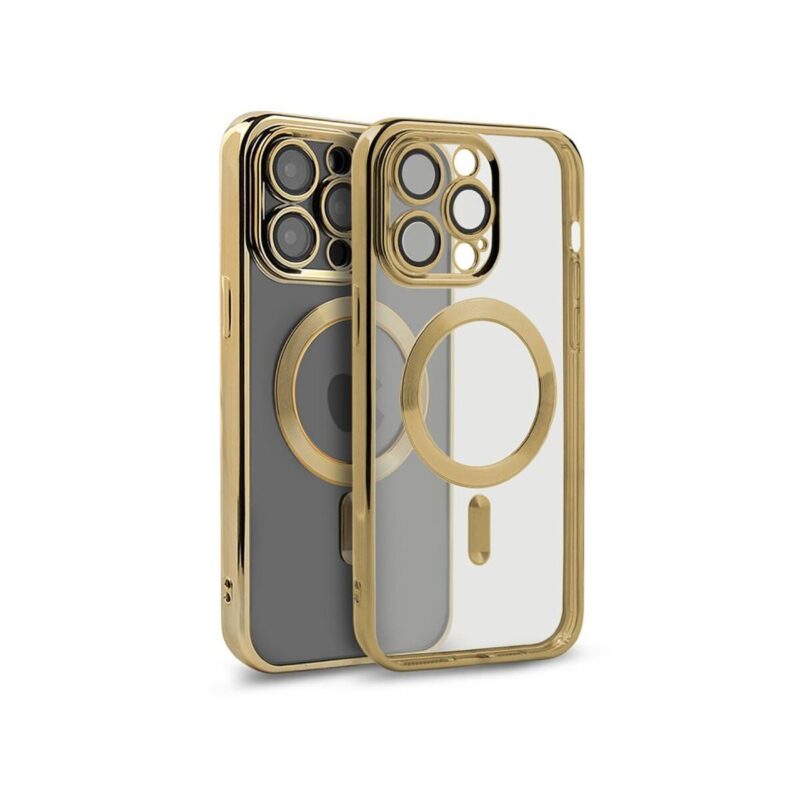 Etui MAGSHINE MAGSAFE do Apple iPhone 15 PRO MAX złoty
