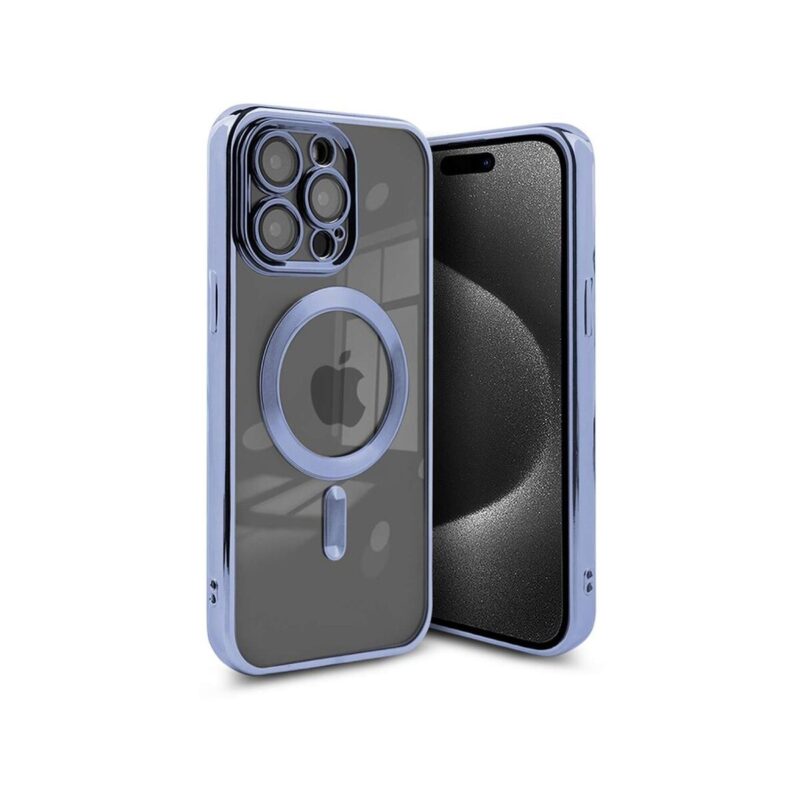 Etui MAGSHINE MAGSAFE do Apple iPhone 14+ niebieski