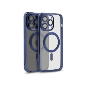 Etui MAGSHINE MAGSAFE do Apple iPhone 15 PRO MAX granatowy