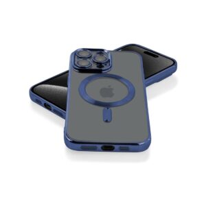 Etui MAGSHINE MAGSAFE do Apple iPhone 13 granatowy